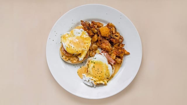 Eggs Benedict.