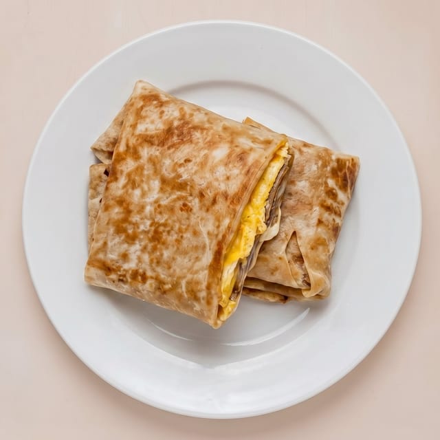Sausage Egg Cheese Wrap.