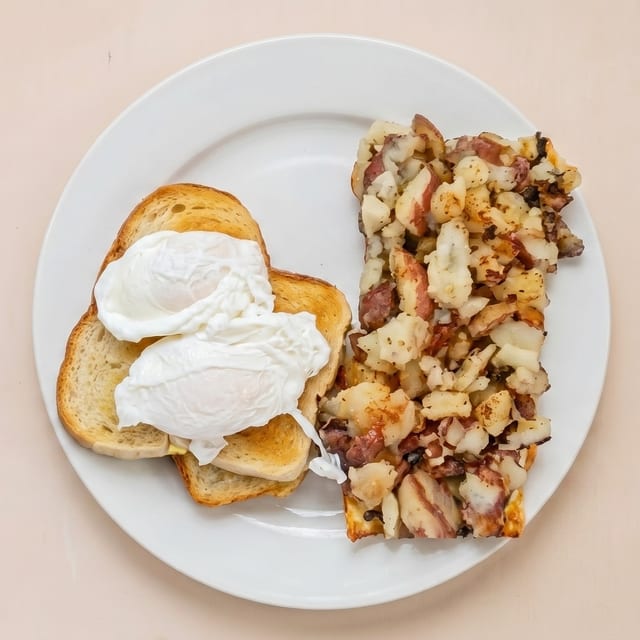 Poached Eggs.