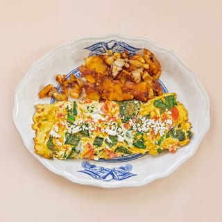 Spinach Omelet